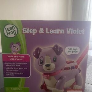 LeapFrog Step & Learn Violet Interactive Toy
